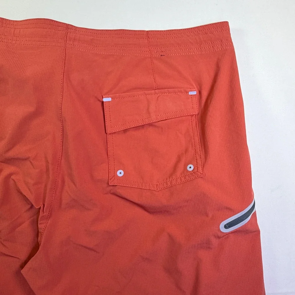 Tommy Bahama Molokai Unlined Boardshorts 9 Baked‎ Apple Red Mens 38 ST924842 NEW